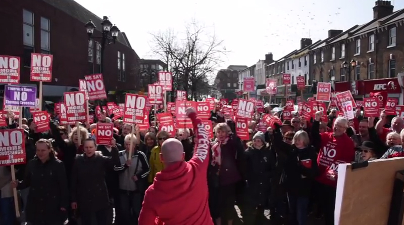 Thames Crossing Action Group Grays ProtestFeature