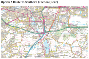 lower thames crossing A14