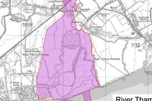 LTC Preferred Route C3 - Red Boundary - Thames to Low Street