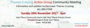 East Tilbury and Linford TCAG Meeting