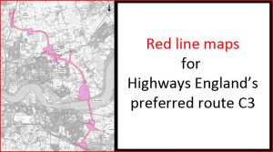 Red Line Maps for Route C3