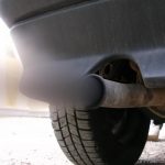 car exhaust pipe