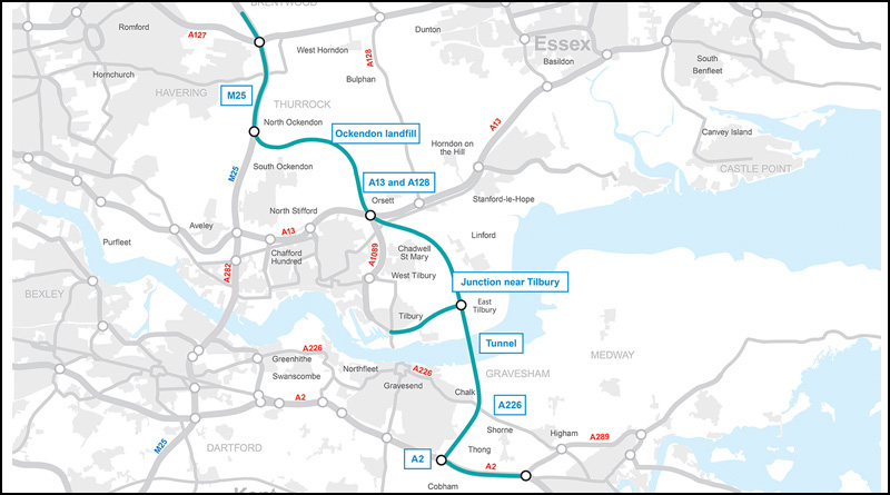 1st Nov Highways England Route Update.