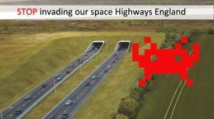 Stop invading our space Highways England