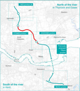 2 LanesSouthboundM25-A13 on LTC