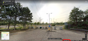 Google Maps Street View of site