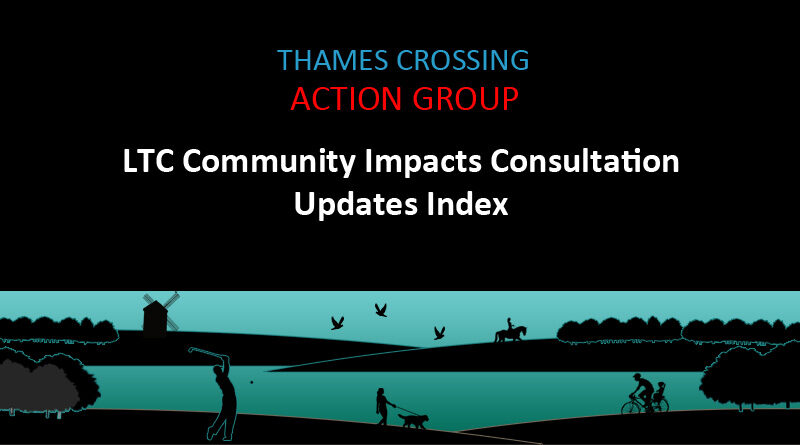 LTC Community Impacts Consultation Updates Index