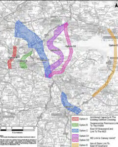 DfT LTC Route Options 2009