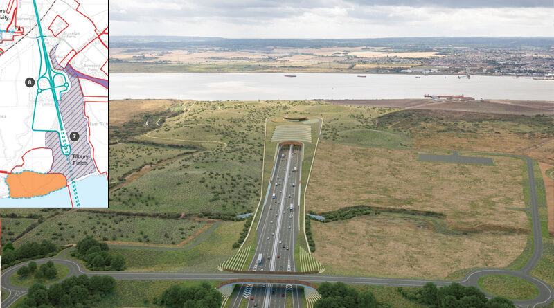 View of the Operations and emergency access point at Tilbury