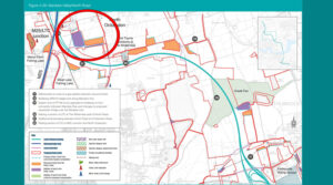 Change to LTC construction compound near M25