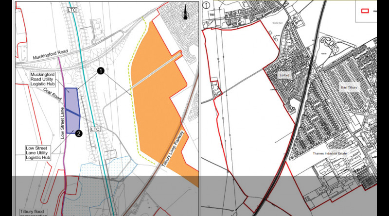 Revised utility proposals east tilbury