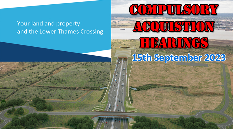 Compulsory Acquisition Hearings 1 and 2