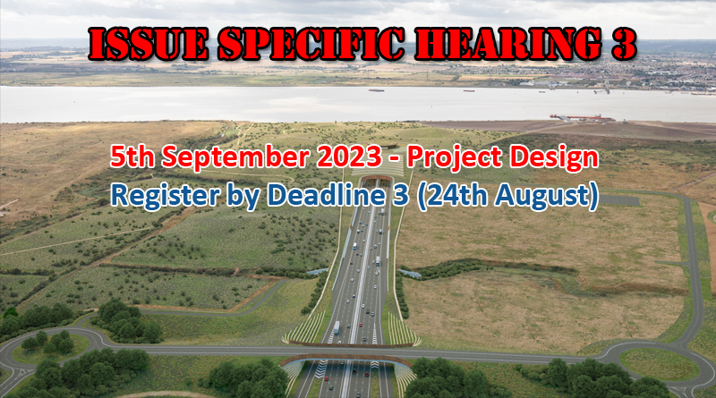 Issue Specific Hearing 3