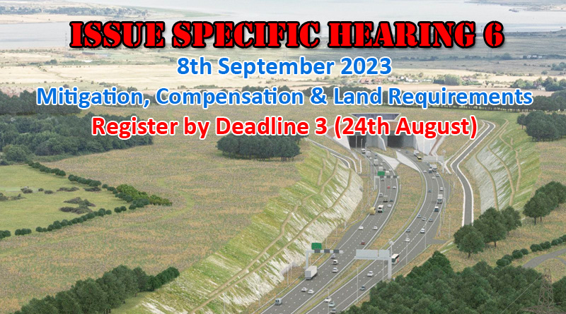 Issue Specific Hearing 6