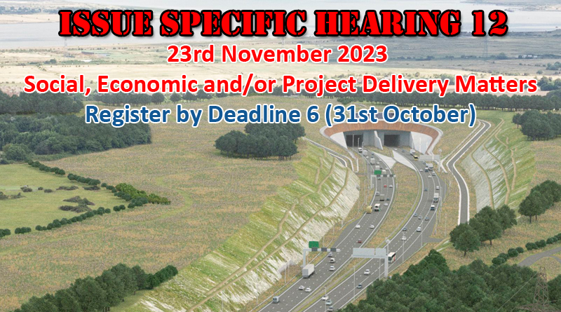 Issue Specific Hearing 12