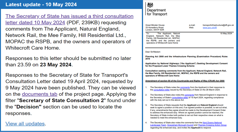 Secretary of State seeks further info on LTC